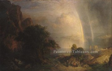 Fleuve Art - Le paysage de la Mer Egée Fleuve Hudson Frederic Edwin Church
